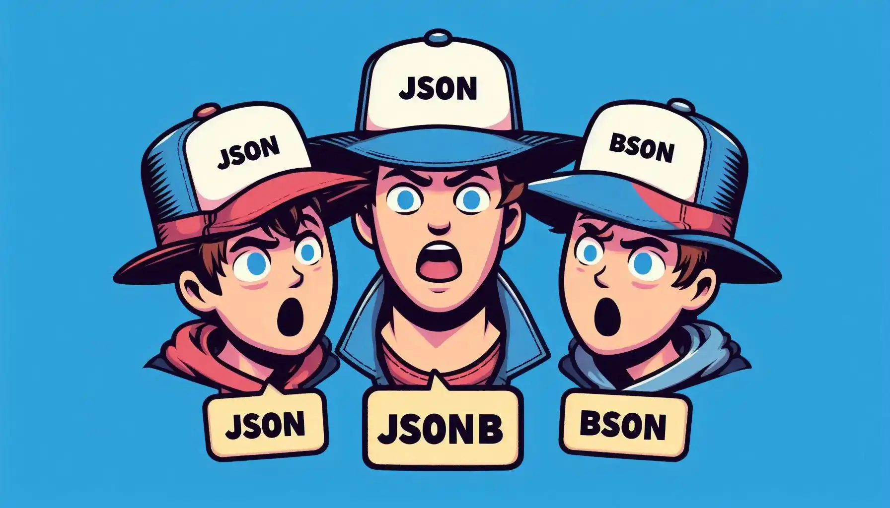 JSON vs BSON vs JSONB-  A Detailed Comparison cover image